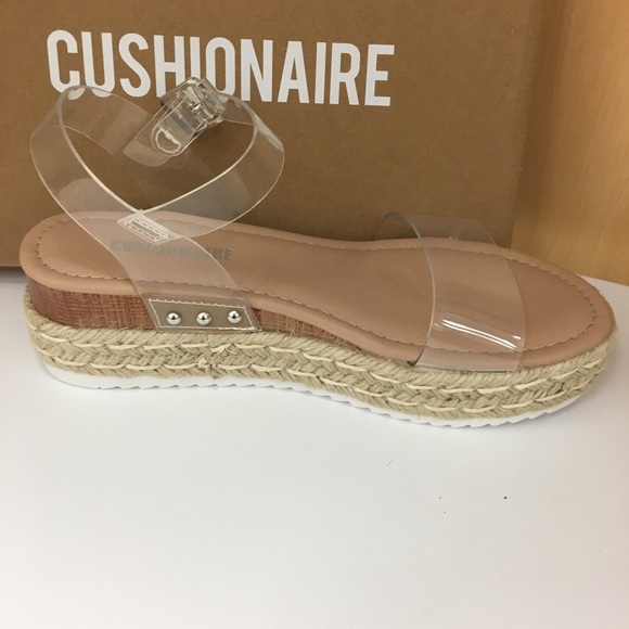 🤎 Clear jelly Cushionaire Summer Espedrille 🪘W - Picture 6 of 7